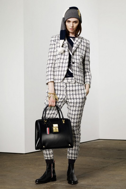 Модели коллекции Thom Browne