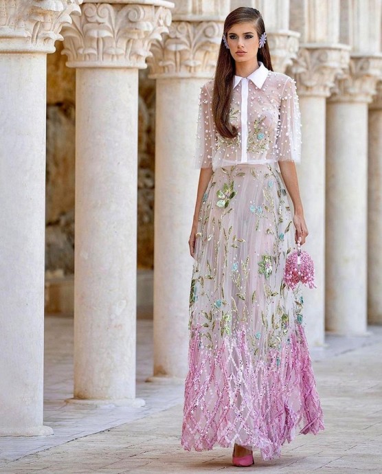 Превосходные наряда от ливанского модельера Джорджа Хобейка