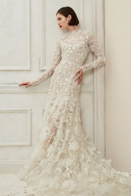 Модели коллекции Oscar de la Renta