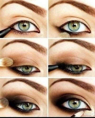Урок по нанесению макияжа глаз.