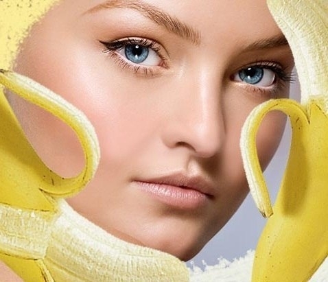 Банановые маски для лица и волос.