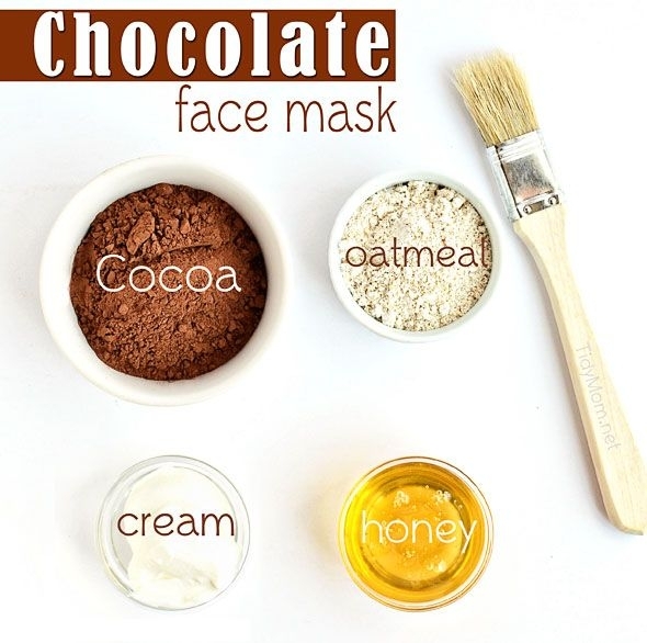 Шоколадная маска для лица