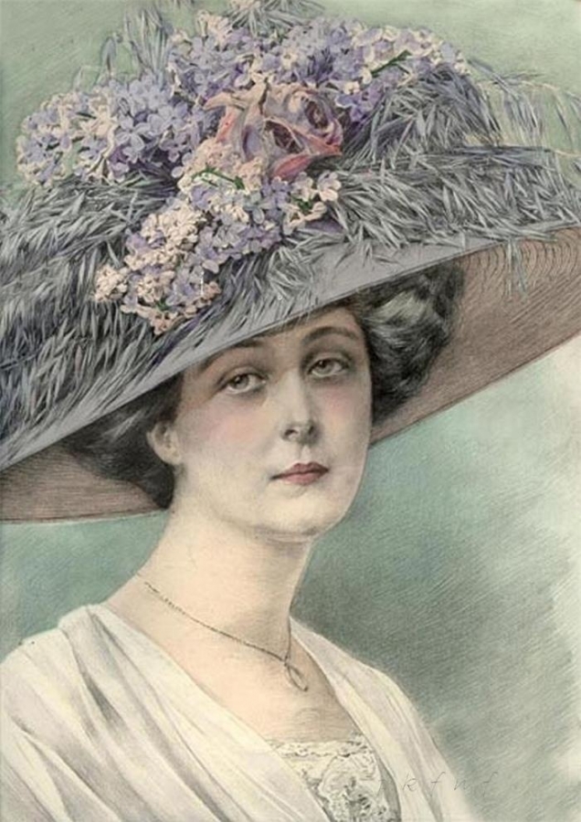 Шляпки 1910-х годов