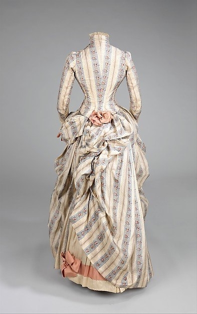 Шелковое дневное платье. Около 1885 г. США.