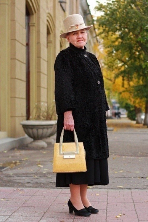 Вот такие стильные пенсионеры в России