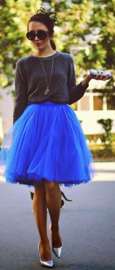 Невероятно красивые юбки из фатина