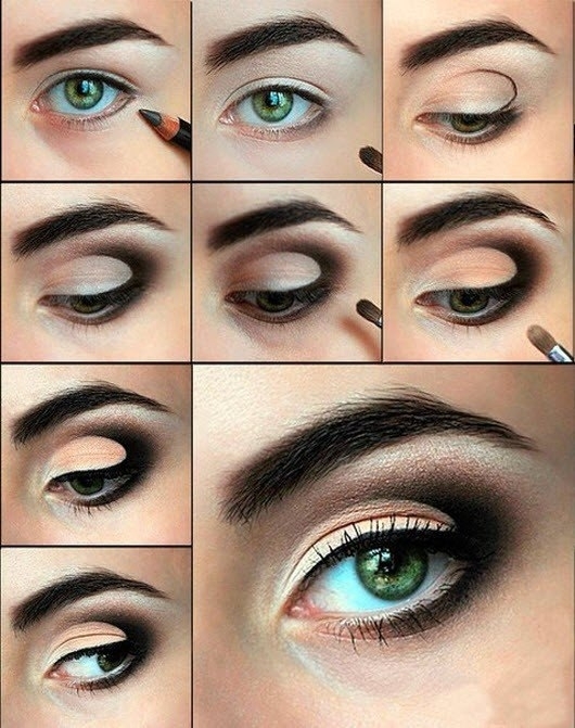 Уроки макияжа для светлых глаз