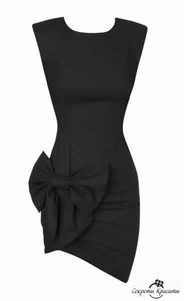 Элегантные фасоны маленького черного платья.