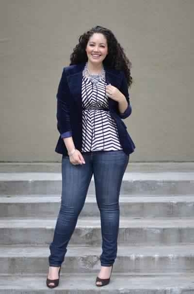 Фэшн блоггер plus size Танеша Авасти - прекрасный пример того, как нужно преподносить пышную фигуру.