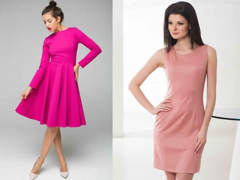 Розовый цвет в одежде - признак нежности и легкости.