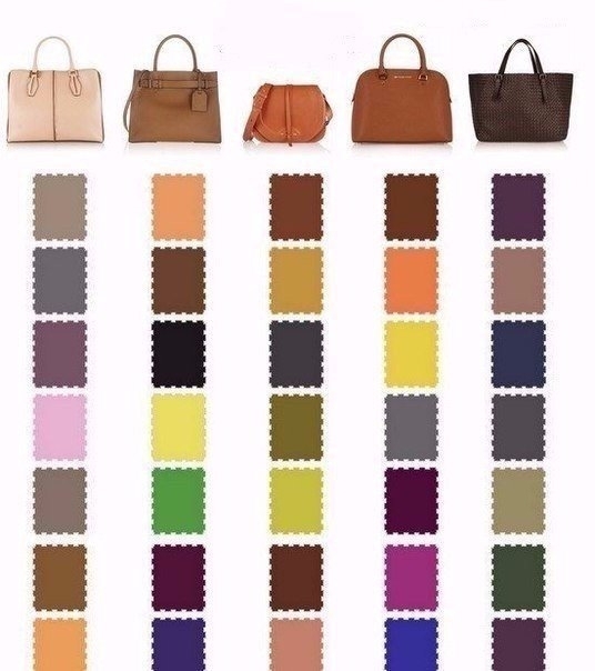 Какого цвета туфли подобрать к сумочке?