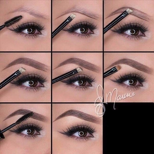 10 лучших уроков макияжа для карих глаз
