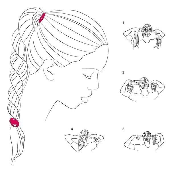 5 способов плетения модных кос