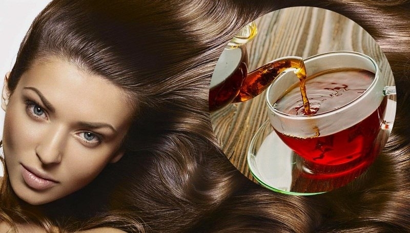 Чай и его польза для волос: готовые рецепты