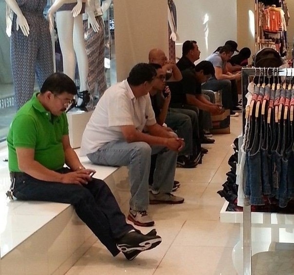 Мужчины и шоппинг.