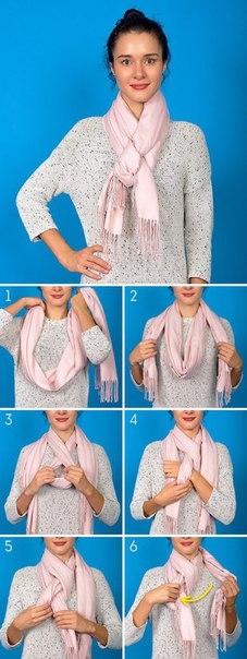 8 способов дополнить образ с помощью шарфа.