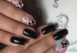 Камифубуки на ногтях Камифубуки на ногтях