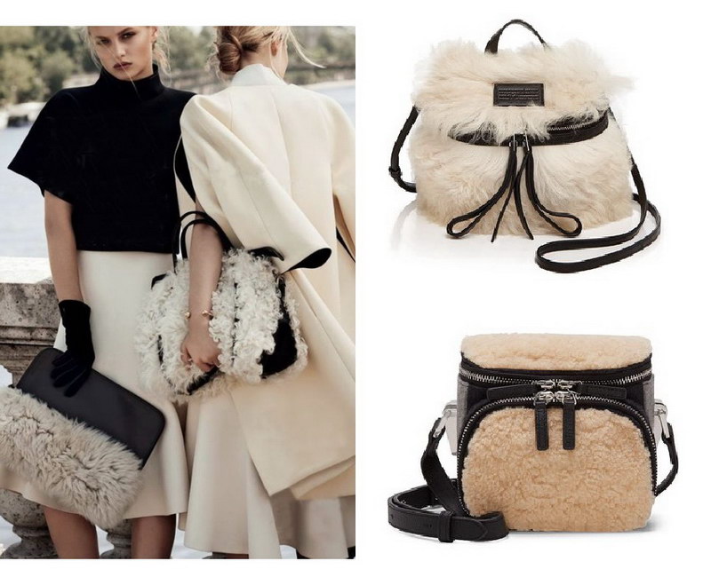 Модный тренд – пушистые сумки!
