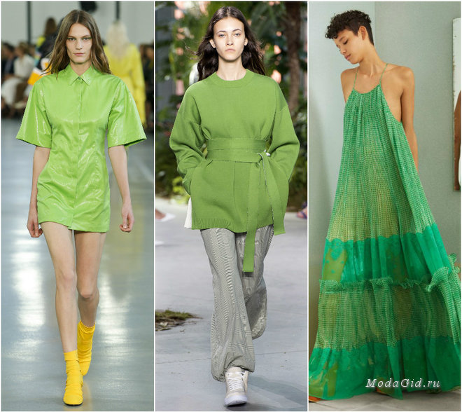 Главный цвет 2017 года от Pantone - Greenery: как носить, с чем сочетать