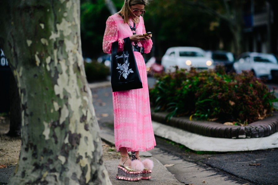 Streetstyle на Неделе моды в Сиднее