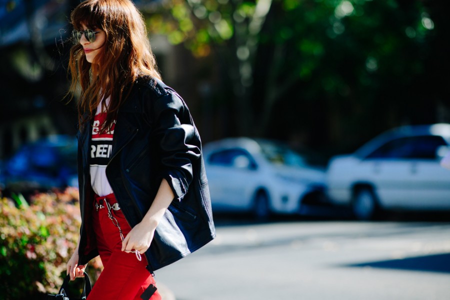 Streetstyle на Неделе моды в Сиднее Streetstyle на Неделе моды в Сиднее