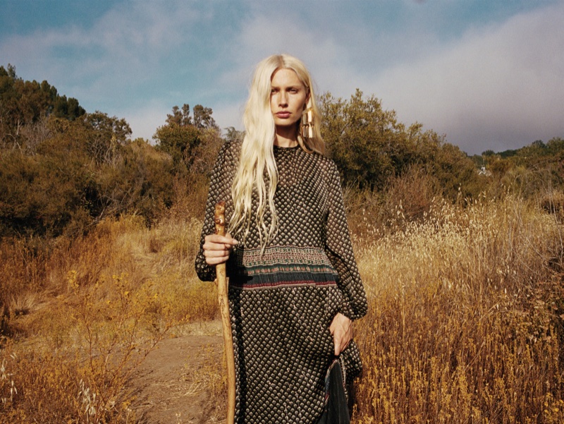 Kirsty Hume, Violet for Malibu Magazine by Hilary Walsh