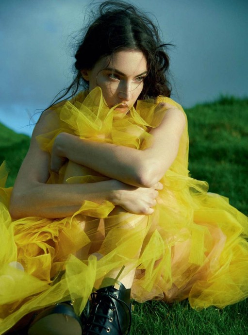 Жаклин Яблонски (Jacquelyn Jablonski) в фотосессии для журнала Harper’s Bazaar