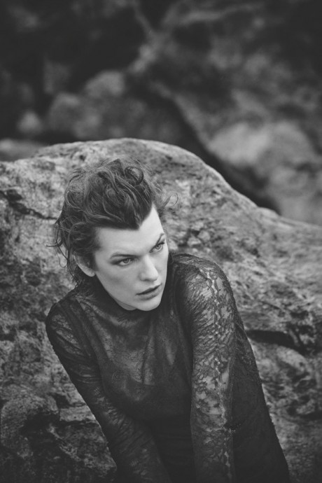 Milla Jovovich for Harper’s Bazaar Spain by Francesco Carrozzini