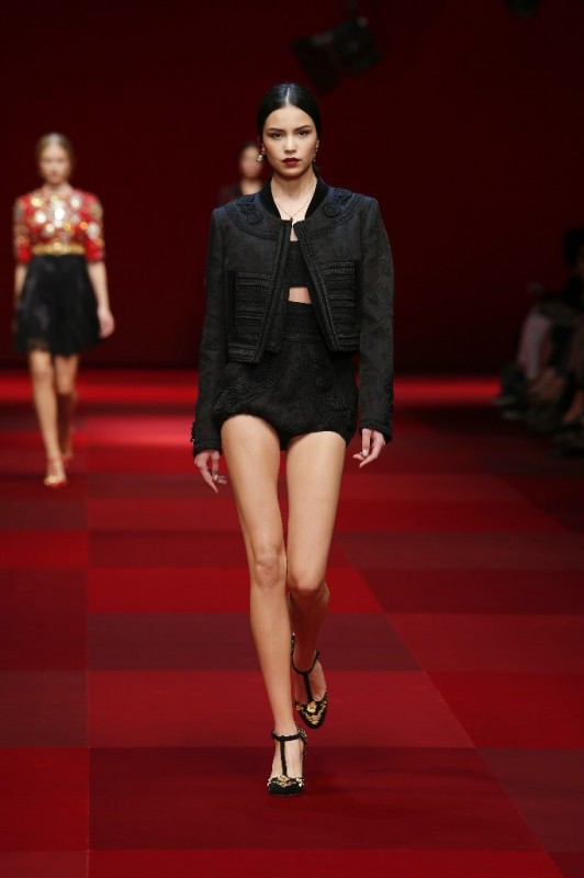 Модели коллекции Dolce&Gabbana Модели коллекции Dolce&Gabbana