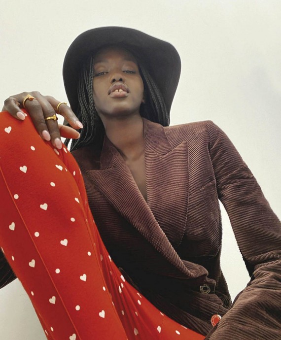 Адут Акеч (Adut Akech) в фотосессии для журнала Vogue Australia Адут Акеч (Adut Akech) в фотосессии для журнала Vogue Australia