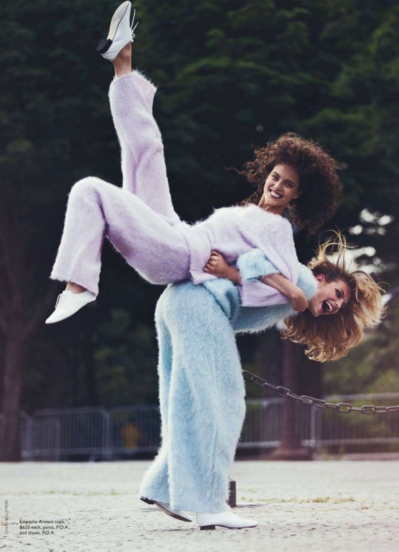 Emily DiDonato, Hana Jirickova and Karlina Caune by David Bellemere