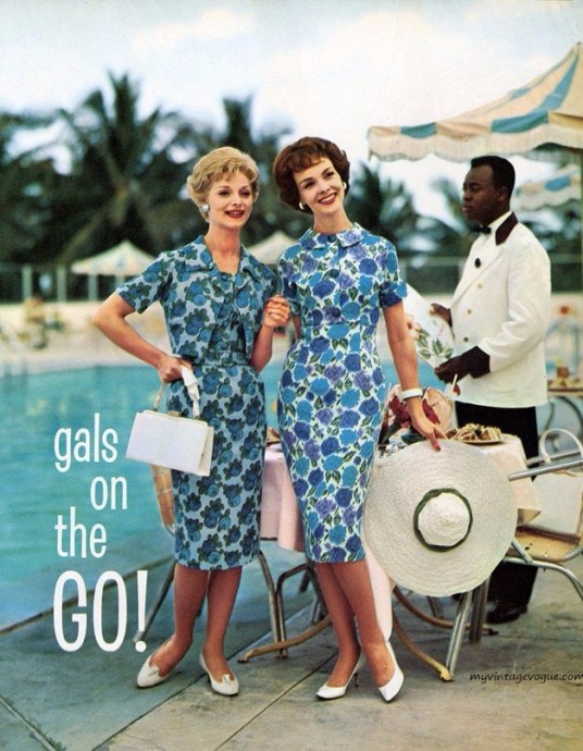 Стильная мода 1950-х