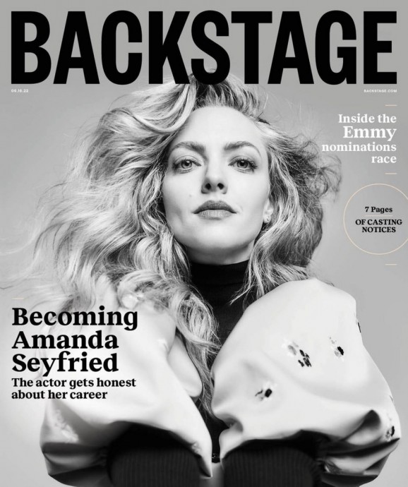 Аманда Сайфред (Amanda Seyfried) в фотосессии для журнала Backstage (2022)