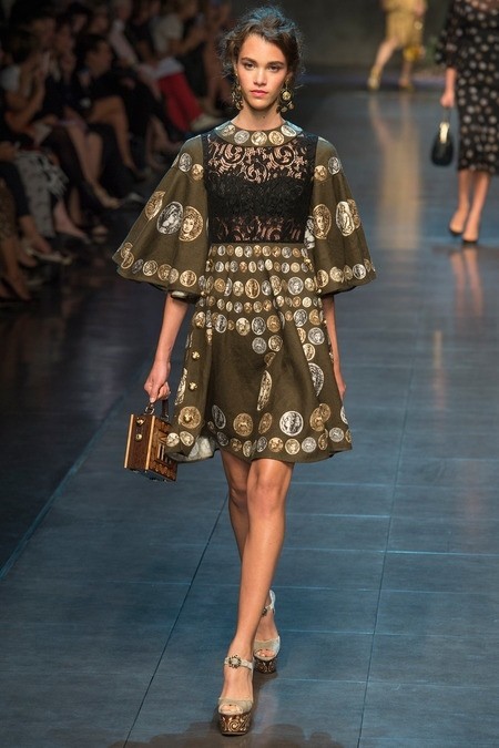 Модели коллекции Dolce & Gabbana