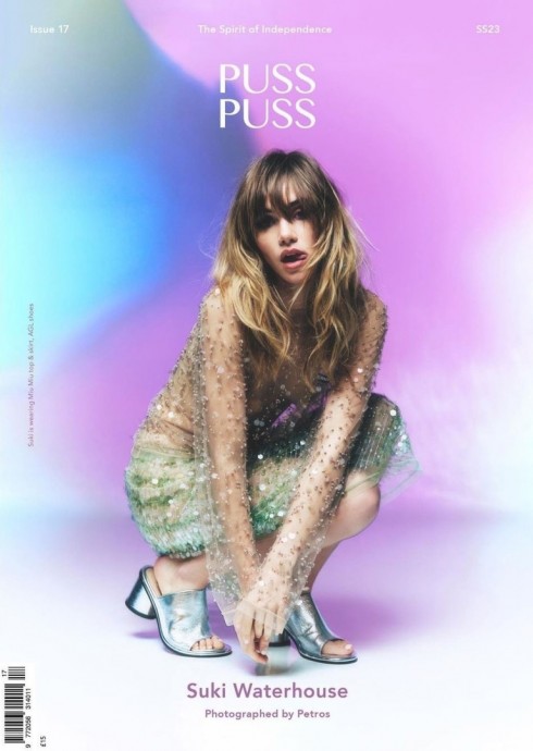 Сьюки Уотерхаус (Suki Waterhouse) в фотосессии для журнала Puss Puss (2023)