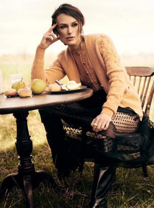 Кира Найтли (Keira Knightley) украсила обложку июльского выпуска Harper's Bazaar UK