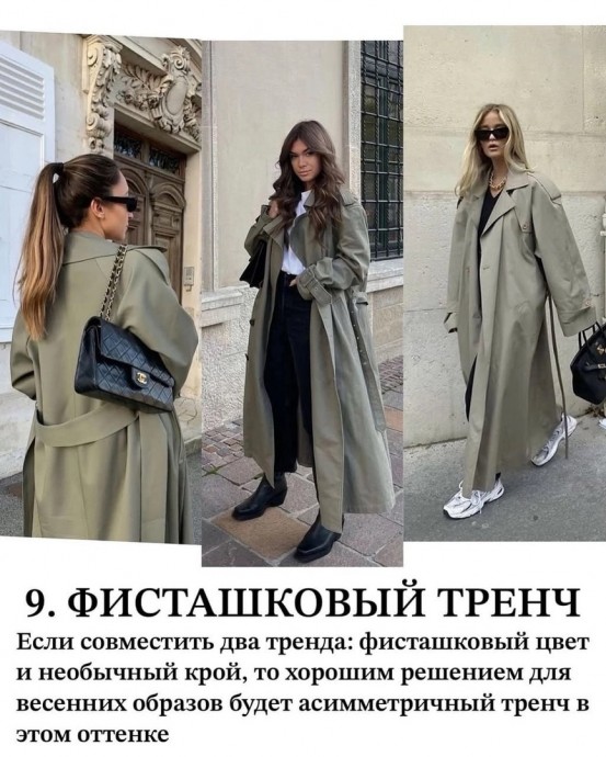 Верхняя одежда на эту весну