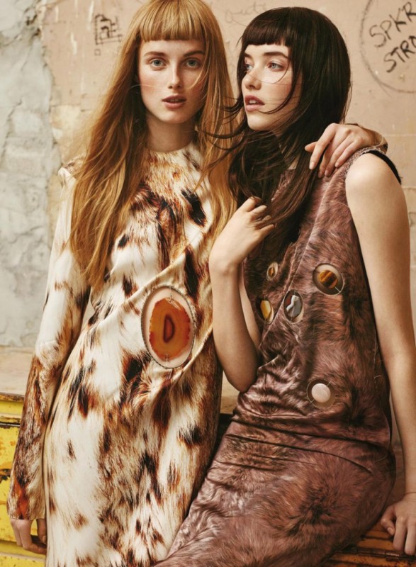Rianne van Rompaey, Grace Hartzel, Ulrikke Hoeyer for Vogue US by Gregory Harris Rianne van Rompaey, Grace Hartzel, Ulrikke Hoeyer for Vogue US by Gregory Harris