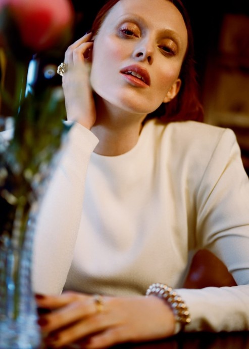 Карен Элсон (Karen Elson) в фотосессии для журнала InStyle US Карен Элсон (Karen Elson) в фотосессии для журнала InStyle US