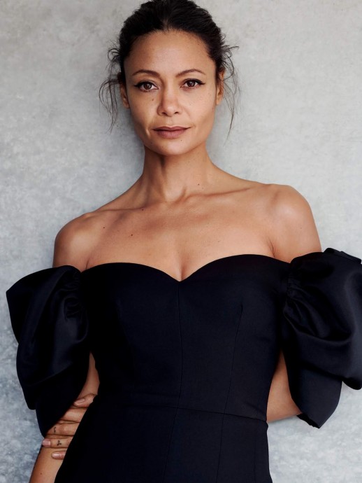 Thandie Newton for PorterEdit by Liz Collins