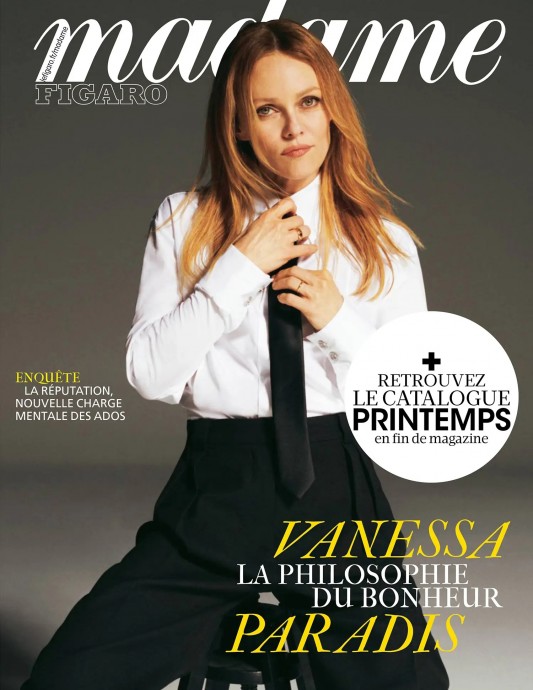 Ванесса Паради (Vanessa Paradis) в фотосессии для журнала Madame Figaro (2023)