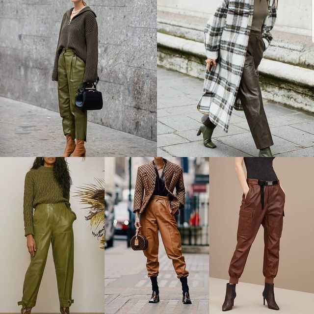 Как относитесь к кожаным/эко-кожаными брюкам?