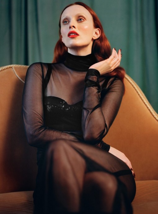 Карен Элсон (Karen Elson) в фотосессии для журнала InStyle US Карен Элсон (Karen Elson) в фотосессии для журнала InStyle US