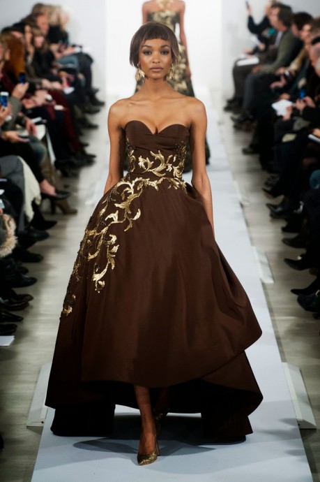 Модели коллекции Oscar de la Renta