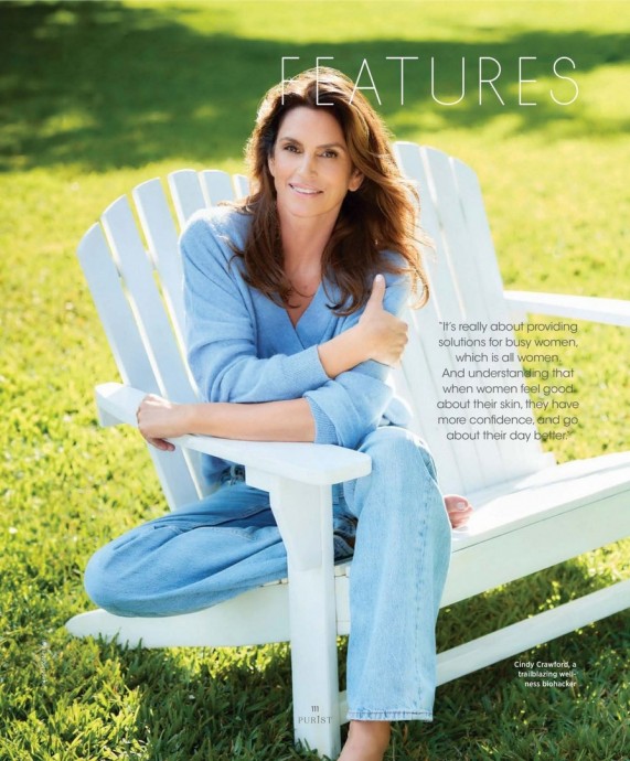 Синди Кроуфорд (Cindy Crawford) в фотосессии для журнала The Purist (2024) Синди Кроуфорд (Cindy Crawford) в фотосессии для журнала The Purist (2024)