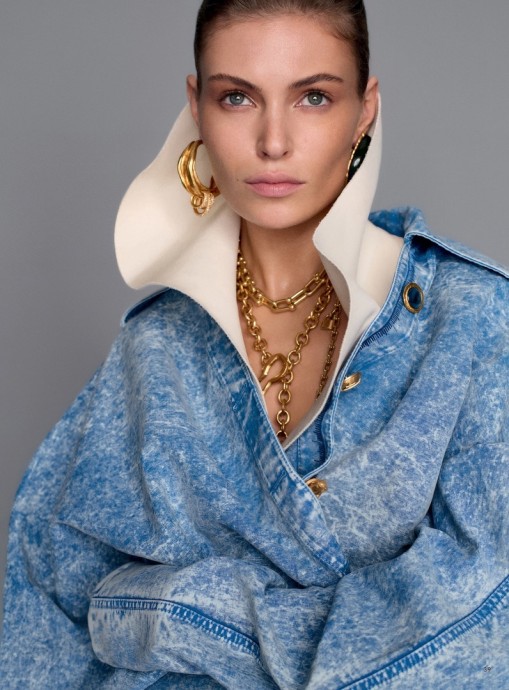 Bibi Breslin для Vogue Британия февраль 2025