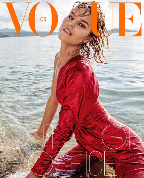 Ева Герцигова (Eva Herzigova) украсила страницы Vogue Czechoslovakia