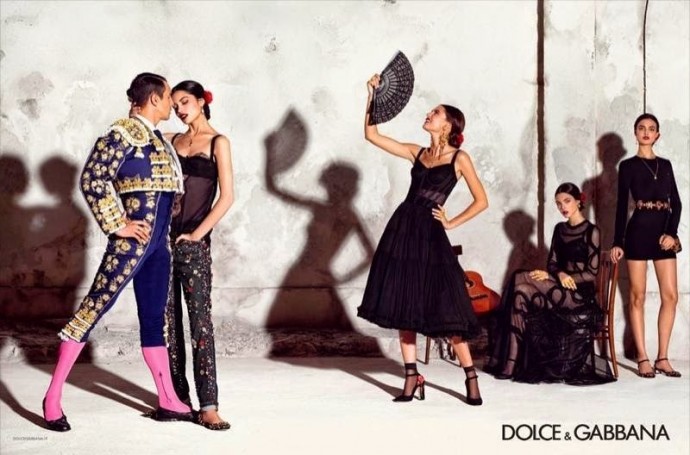 Bianca Balti for Dolce & Gabbana Campaign