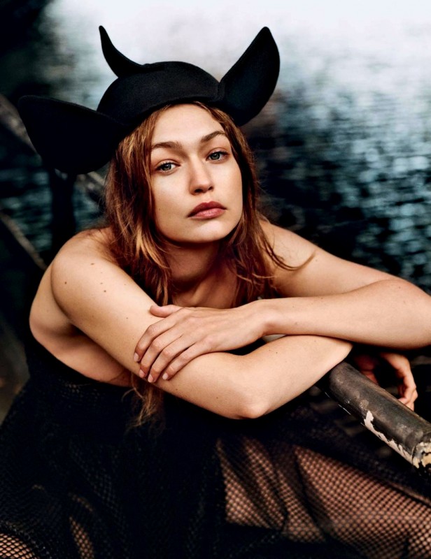 Gigi Hadid for Vogue Italia by Alasdair McLellan