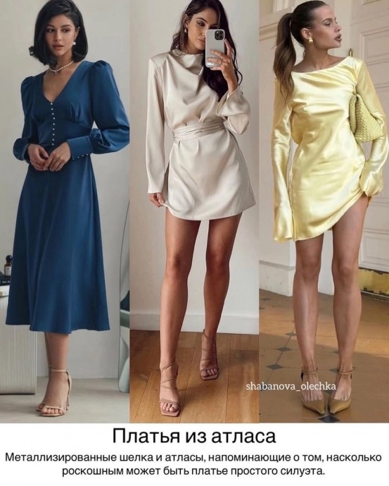 Трендовые платья этой весны